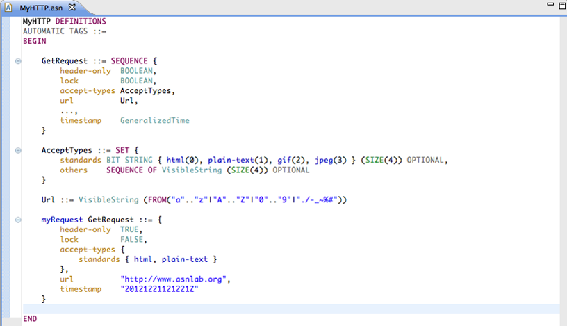 Syntax highlighting